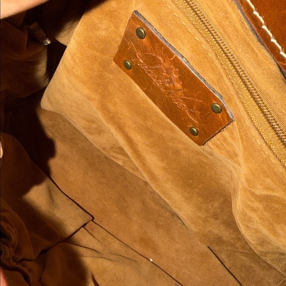 Patricia Nash Tan Leather Backpack main image 5